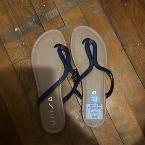 Unisa blue sandals sz 10